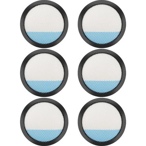 6er-pack Waschbare Filter Für Ryobi Akku-staubsauger Pcl720, Pblsv716, Pblsv717