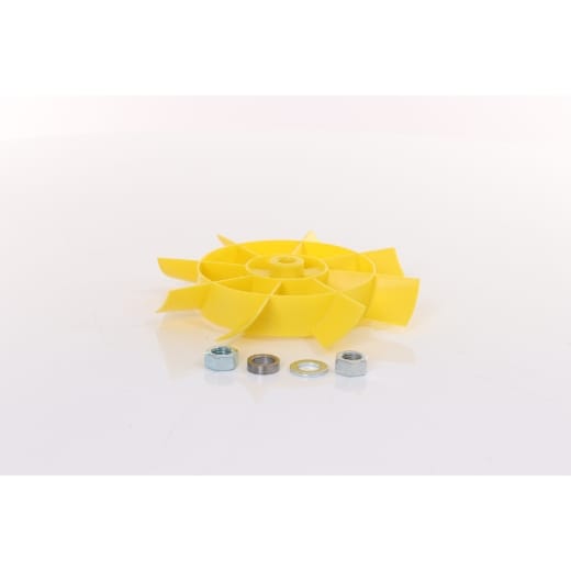 PVC-Ventilatorflügel mit Muttern und Scheiben für DENTAL-Modelle 350