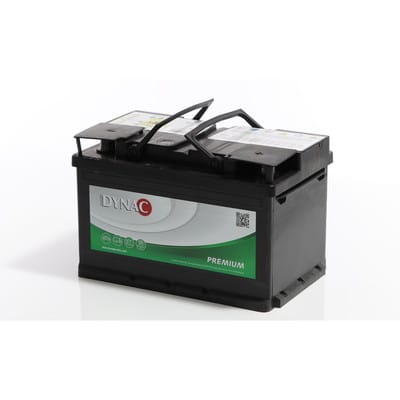 Batterie 12 V-74Ah wartungsfrei für Stromerzeuger (Calcium), 280x175x175mm