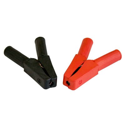 Polklemmen-Set je 1x rot + schwarz für EUROCHARGE 60&120 - SB