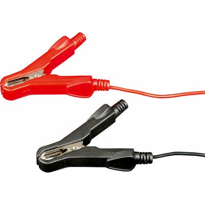 Ladekabel inkl. Polklemmen rot/schwarz, 0,5m zu MULTICHARGER 14120, 14225, 20300