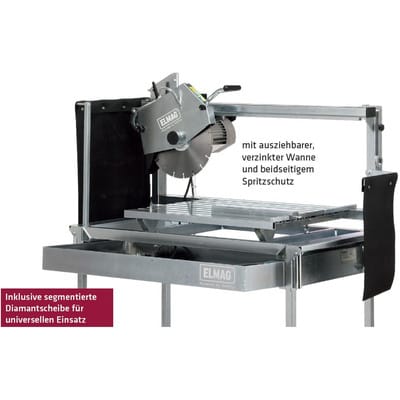 Steintrennmaschine STM 1250/350, 400 V inkl. Diamantscheibe