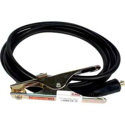 Massekabel 25mm², 3 Meter, Stecker ø13mm 35/50, komplett montiert