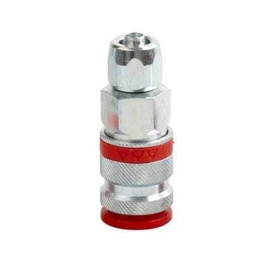 Stahlkupplung JWL Serie 520, DN 7,8, mit PUR Anschluss 9,5 x 13,5mm