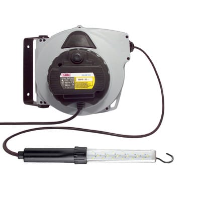 Automatischer Kabelaufroller ROLL ELECTRIC LIGHTY LED 230-24/15
