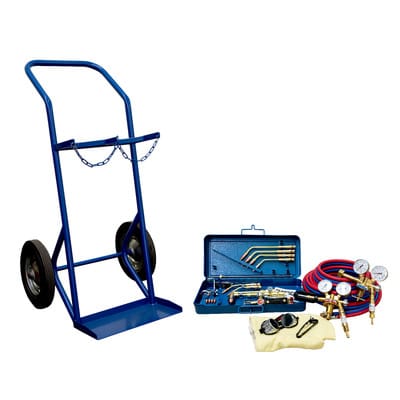 AUTOGEN-Komplett-Set - ohne Gasflaschen KE 17/10m - Set / 50 l