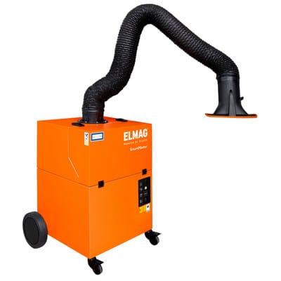 Absauganlage, fahrbar, Smart-Master H13 AT-Edition, Absaugarm ø150mm/2m Schlauch