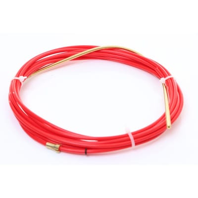 PTFE-Seele 3m rot für Alu-, Edelstahl und Miglötdraht ø1,0 -1,2mm, SB