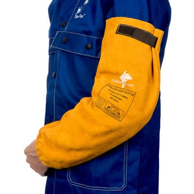 Schweißerschutz Ärmel Golden Brown WELDAS 44-2321 XL