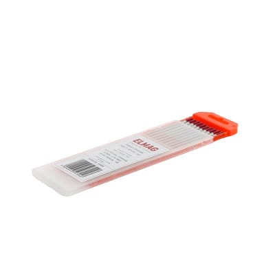 Wolfram-Elektrode Type E-WT 20, rot ø4,0 x 175mm, Universal, W 98% + 2 % ThO2