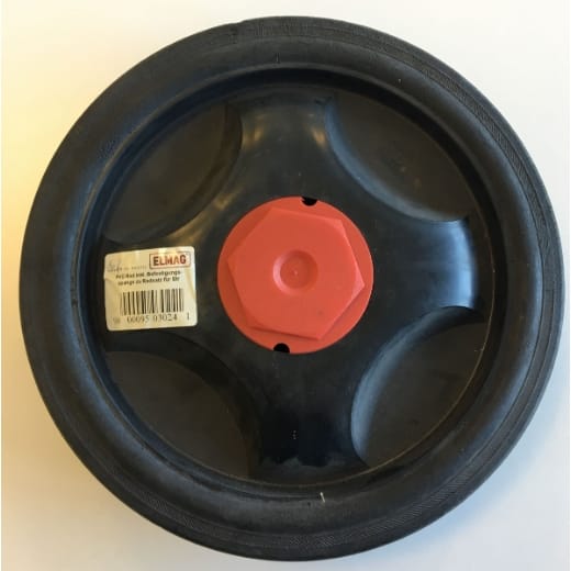 PVC-Rad inkl. Befestigungsspange zu Radsatz für Stromerzeuger (Rahmengeräte)