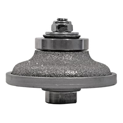 Diamant-Profilfräser Profiler PXF r=15, M14 - vacuum-brazed Karnies (grit 2)