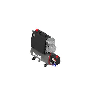 Spezialkompressor ÖLFREI SILVERSTONE 2 12 V., 5 lt. Kessel