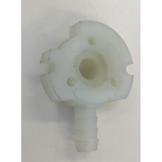 PVC-Schlauchanschlußstück + O-Ring für ROLL AIR MASTER/PROFI 12/15 (8 x 12mm)