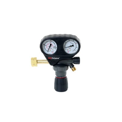 Formiergas-Druckregler 1-stufig mit 2 Manometer