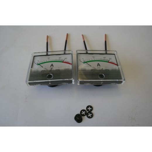 Amperemeter 0-30 A 70 x 60mm für EUROSTART 220/420/450/451 & 500 Aut. ..