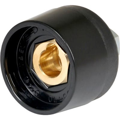 Einbaubuchsen 10/16/25mm², schwarz