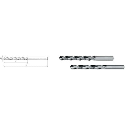 HSS Co8-Spiralbohrer DIN 338 ø12,0mm