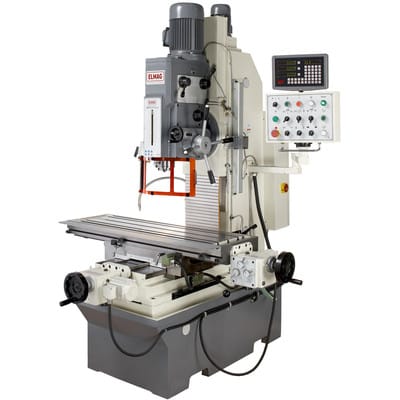 Getriebe Bohr- und Fräsmaschine GBFM 50 GAL inkl. 3-Achs-Positionsanzeige SINO
