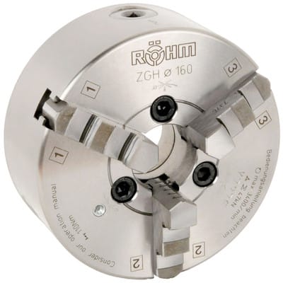 RÖHM-Dreibacken Drehfutter DIN 6350, Gusskörper, ø100mm