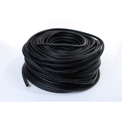 Gummischlauch gewebeverstärkt ø6 x 13mm, 50m, schwarz, 20 bar