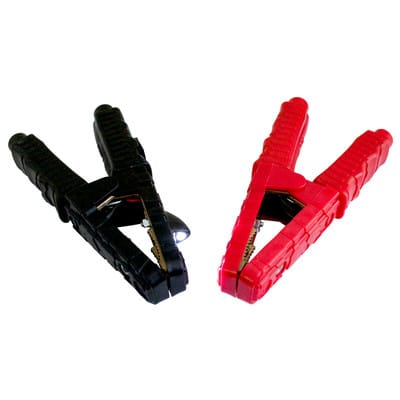 Polklemmen-Set rot + schwarz, Auslaufmodell START BOOSTER 1000/1600/2200