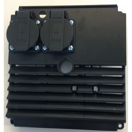 Deckel mit Steckdosen für Generator ER/EW-AC/EP/EK) mit 2x Schuko 230 Volt