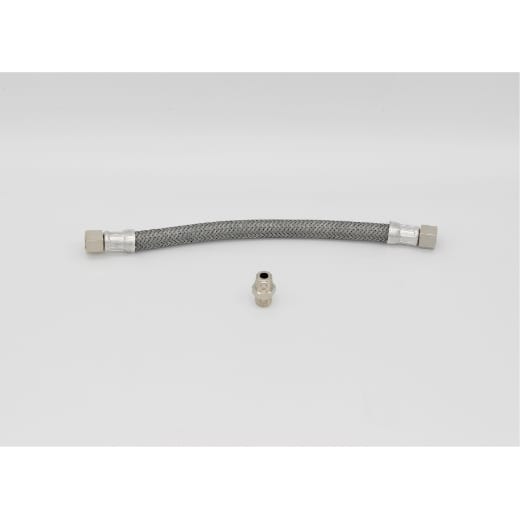 Druckleitung 200mm (C0297) 2x IG 1/8" + DN AG 1/8" Airbrush-Kompressor P20/50W