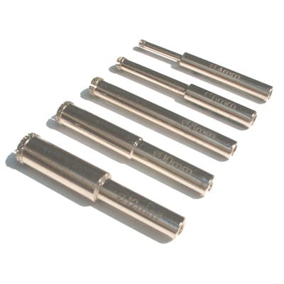 Diamantbohrer-Set (galvanisiert) 5-teilig ø4|6|8|10|12mm