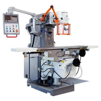 Universal Fräsmaschine UFM 125 GTL Servodrive inkl. 3-Achs-Positionsanzeige SINO