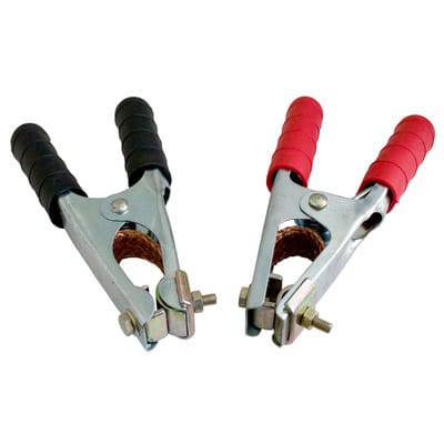 Polklemmen-Set je 1x rot + schwarz, 600A, L= 165mm - SB