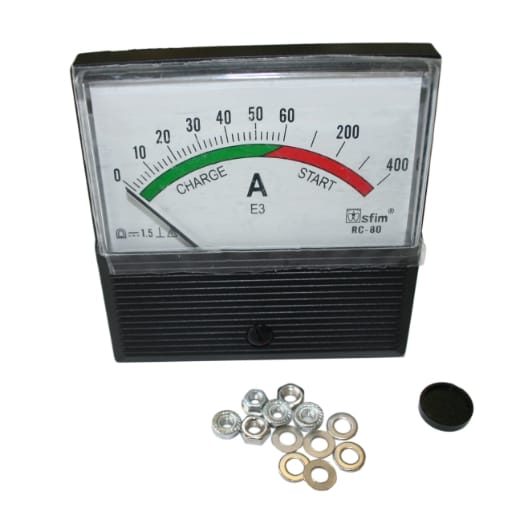 Amperemeter 0-400 A, 80 x 80mm für EUROSTART 700/1000 Automatik