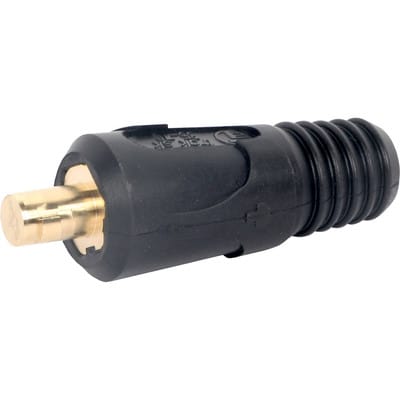 Schweißkabel-Stecker, 2er-Pack - SB, schwarz 35/50/70mm², Zapfen-ø13mm