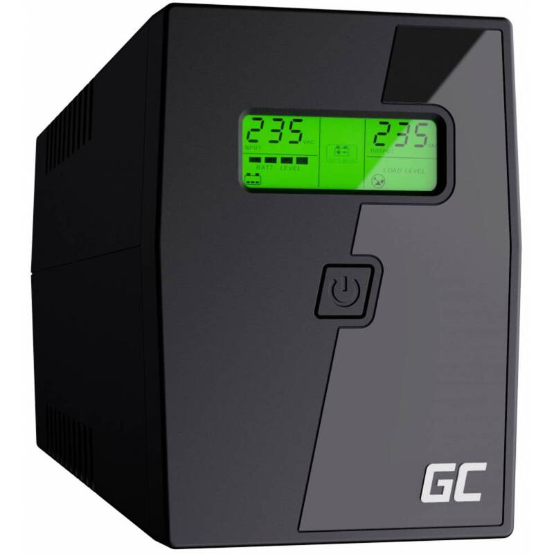 [neuwertig] B-ware Green Cell 480w Usv 800 Va Unterbrechungsfreie Stromversorgung Notstrom Batterie