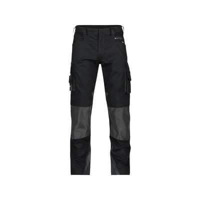 Nova Arbeitshose mit Kniepolstertaschen, schwarz/anthrazit, Schrittlänge Standard, Größe 63