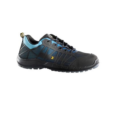 Nox Sicherheitshalbschuh, S3, azurblau/schwarz, Größe 41