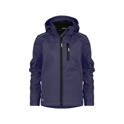 Tavira Women Softshell-Jacke für Damen, dunkelblau, Größe 2XL
