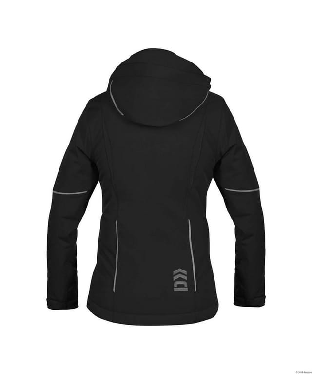 Nordix Women Stretch-Winterjacke für Damen, schwarz, Größe L
