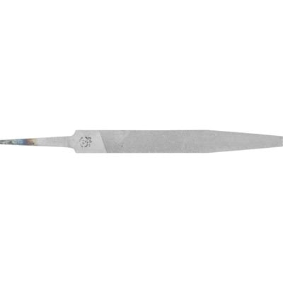 Werkstattfeile Flachspitz 100mm Hieb 1 für grobe Zerspanung, Schruppen