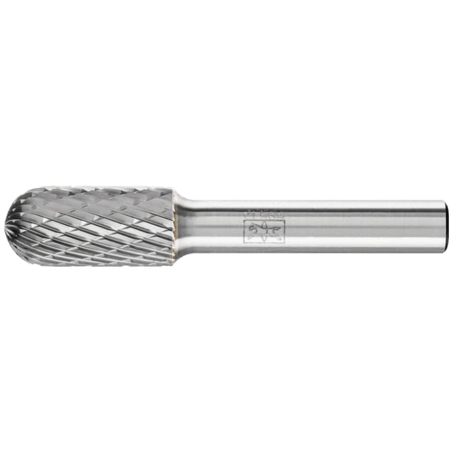 Hartmetall Hochleistungsfrässtift TOUGH Walzenrund WRC Ø 12x25 mm Schaft-Ø 8 mm schlagfest