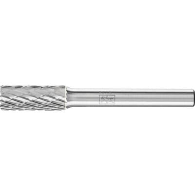 Hartmetall Hochleistungsfrässtift TOUGH Zylinder ZYAS stirn Ø 08x20mm Schaft-Ø 6 mm schlagfest