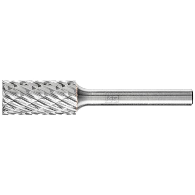 Hartmetall Hochleistungsfrässtift ALLROUND Zylinder ZYAS stirn Ø 12x25mm Schaft-Ø 6mm universal grob