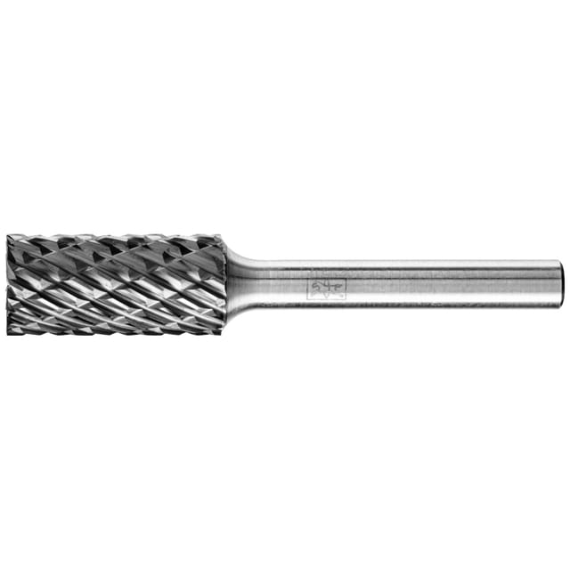 Hartmetall Hochleistungsfrässtift ALLROUND Zylinder ZYAS stirn Ø 12x25mm Schaft-Ø 6mm HICOAT Stahl