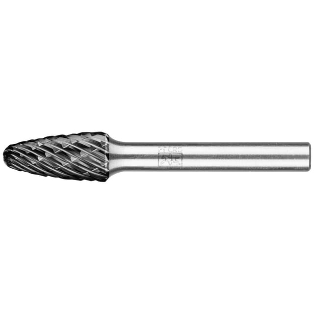 Hartmetall Hochleistungsfrässtift ALLROUND Rundbogen RBF Ø 10x20mm Schaft-Ø 6mm HICOAT universal