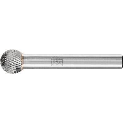 Hartmetall Hochleistungsfrässtift MICRO Kugel KUD Ø 10x09 mm Schaft-Ø 6 mm Feinbearbeitung