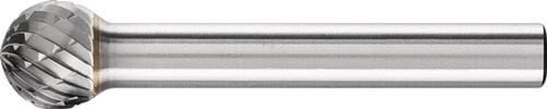Hartmetall Hochleistungsfrässtift STEEL Kugel KUD Ø 06x05 mm Schaft-Ø 6 mm für Stahl