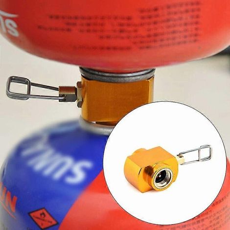 Adapter Zum Nachfüllen Von Propangas Für Campingkocher, Anschluss Für Eine Propangasflasche, Küchenzubehör