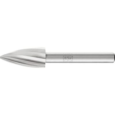 HSS Frässtift Spitzbogenform K Ø 12x25 mm Schaft-Ø 6 mm Z 1 universal grob