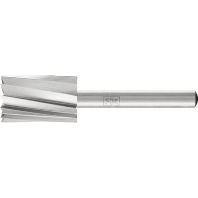 HSS Frässtift ALU Zylinderform mit Stirnverzahnung A-ST Ø 16x25 mm Schaft-Ø 6 mm Alu/NE