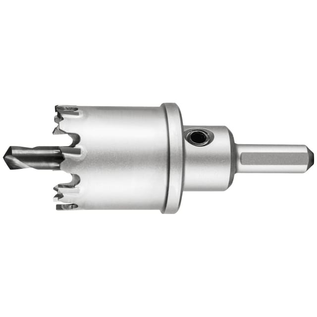 Hartmetall Lochschneider/-Lochsäge Ø 35x35 mm Schaft-Ø 10mm Schnitttiefe 32 mm universal